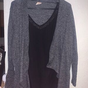 Faded Glory Charcoal Women's Cardigan